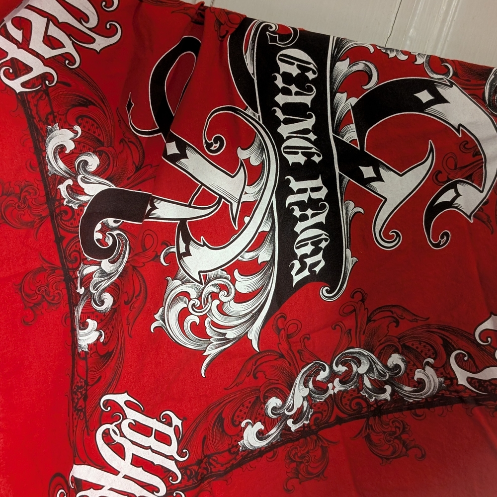 Red Pocket Square - Picture 3 of 7